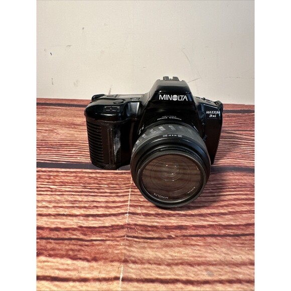 Minolta Maxxum 3Xi 35mm SLR Film Camera W/ AF power zoom 35-80mm 1.4-5.6 lens